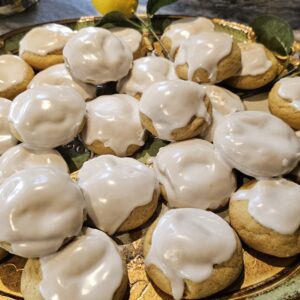LEMON CAKE COOKIES